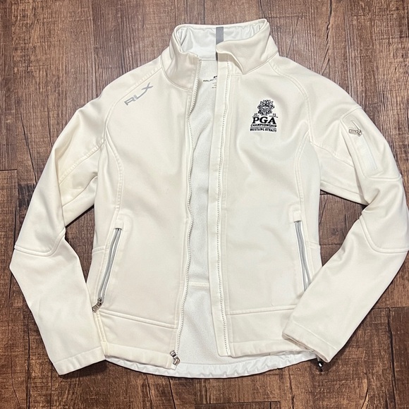 RLX Ralph Lauren Jackets & Blazers - RLX Ralph Lauren Performance Golf Jacket – White – Size S